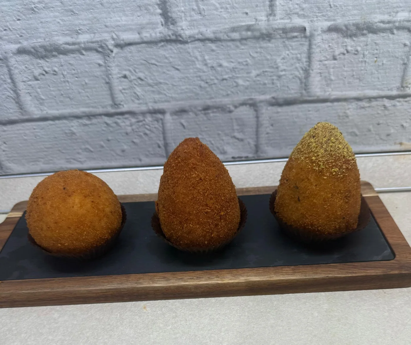 Arancini artigianali in confezione